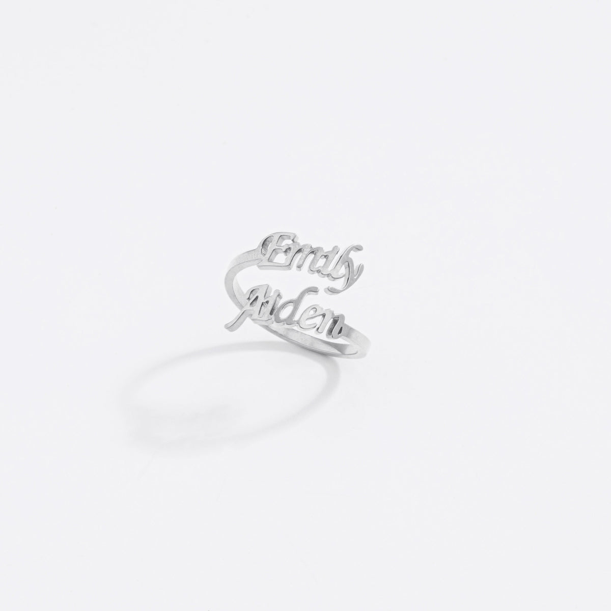 Customized Name Ring