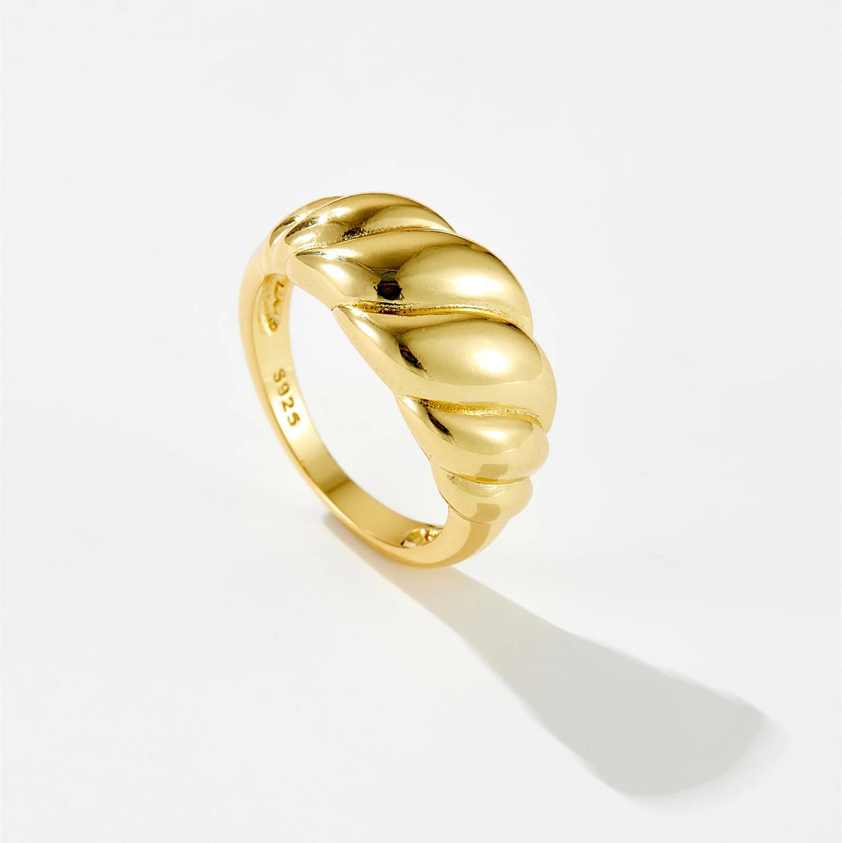 Croissant Dome Ring
